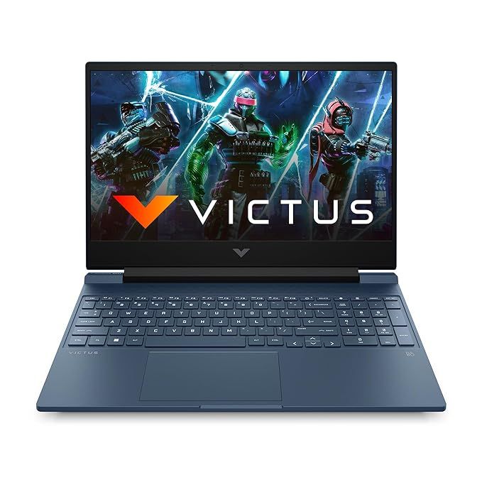 HP Victus Intel Core i5 12th Gen 12450H - (16 GB/512 GB SSD/Windows 11 Home/4 GB Graphics/NVIDIA GeForce RTX 3050) 15-fa0666TX Gaming Laptop  (15.6 Inch, Performance Blue, 2.37 Kg, With MS Office)