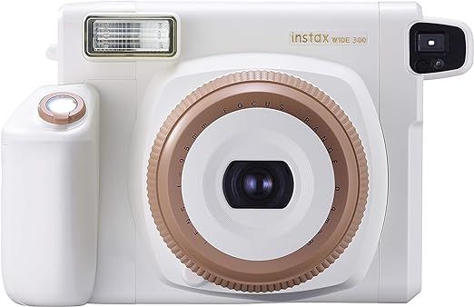 FUJIFILM Instax Wide 300 Instant Camera  (Brown, White)