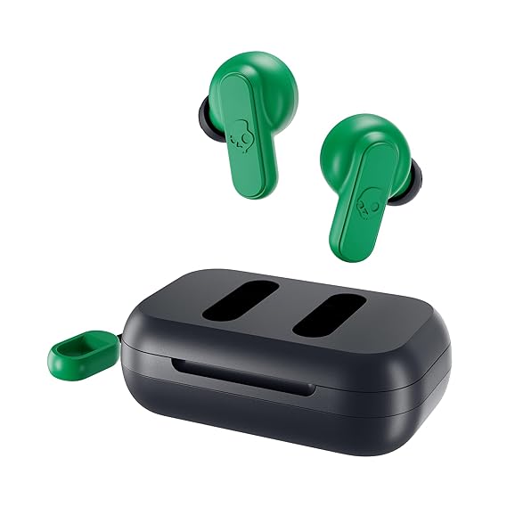 Skullcandy Dime 2 Wireless Earbuds,12 Hr Battery,Microphone, Works with iPhone Android Bluetooth Headset