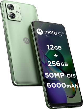 Motorola g54 5G (Mint Green, 256 GB)  (12 GB RAM)