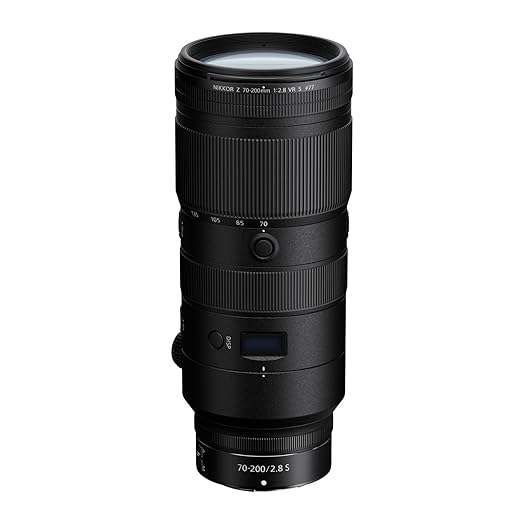 NIKON Z 70-200MM F/2.8 VR S Telephoto Zoom Lens  (Black, 70-200 mm)