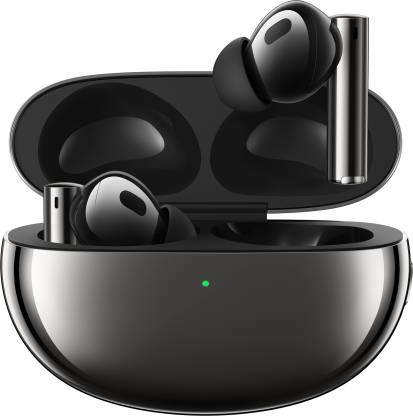 realme Buds Air 5 Pro with 50dB ANC, 360 Spatial Audio and upto 40 hours Playback Bluetooth Headset  (Astral Black, True Wireless)