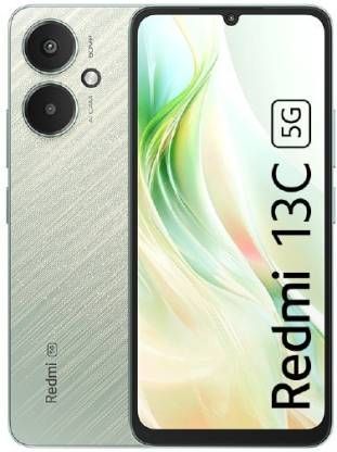 REDMI 13c 5G (Startrail Green, 128 GB)  (4 GB RAM)