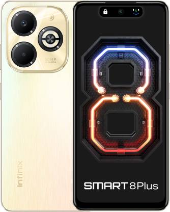 Infinix Smart 8 Plus (Shiny Gold, 128 GB)  (4 GB RAM)