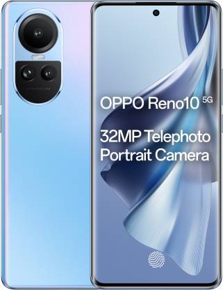 OPPO Reno10 5G (Ice Blue, 256 GB)  (8 GB RAM)