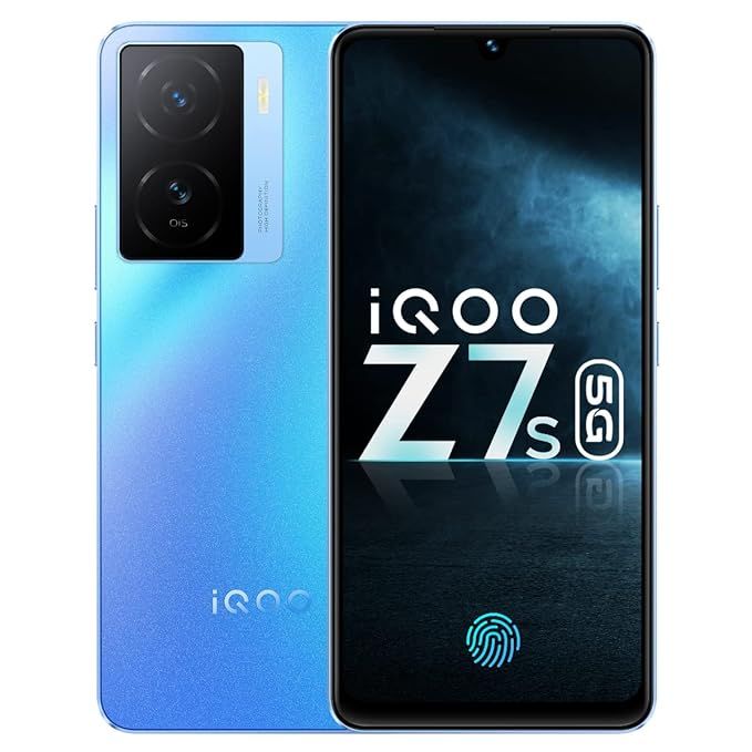 IQOO Z7S 5G (Norway Blue, 128 GB)  (8 GB RAM)