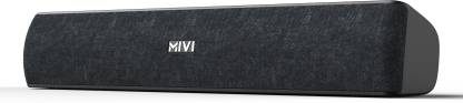 Mivi Fort S16 Soundbar with 2 full range drivers, Made in India 16 W Bluetooth Soundbar  (Black, 2.0 Channel)