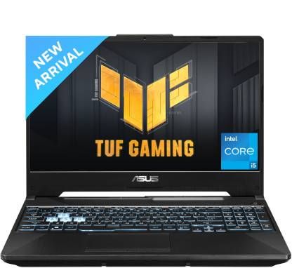 ASUS TUF Gaming F15 with 90WHr Battery Intel Core i5 11th Gen 11400H - (16 GB/512 GB SSD/Windows 11 Home/4 GB Graphics/NVIDIA GeForce RTX 3050/144 Hz/75 TGP) FX506HC-HN362W Gaming Laptop  (15.6 Inch, Graphite Black, 2.30 Kg)