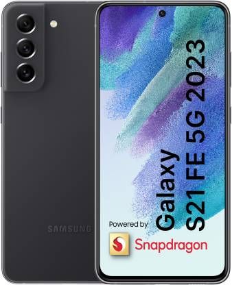 Samsung Galaxy S21 FE 5G with Snapdragon 888 (Graphite, 256 GB)  (8 GB RAM)
