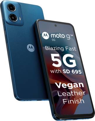 Motorola G34 5G (Ocean Green, 128 GB)  (8 GB RAM)