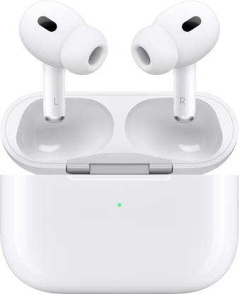Apple AirPods Pro (2nd generation) with MagSafe Case (USB-C) Bluetooth Headset  (White, True Wireless)