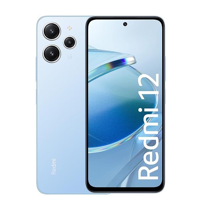 REDMI 12 (Pastel Blue, 128 GB)  (6 GB RAM)