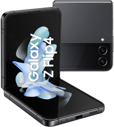 SAMSUNG Galaxy Z Flip4 5G (Graphite, 256 GB)  (8 GB RAM)#JustHere