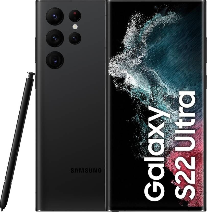 SAMSUNG Galaxy S22 Ultra 5G (Phantom Black, 256 GB)  (12 GB RAM)